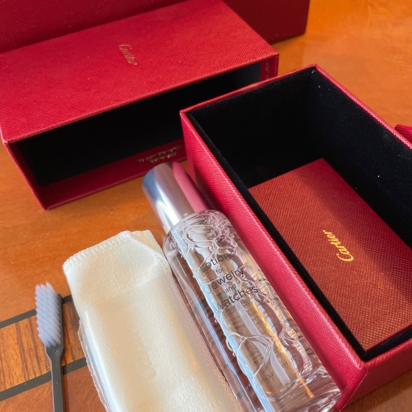 Cartier Lotion For Jewelry Watches Kit & Box - Picture 3 of 7